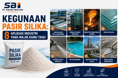 kegunaan pasir silika