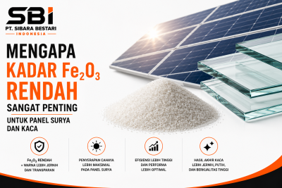 mengapa kadar fe2o3 rendah sangat penting