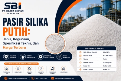 pasir silika putih