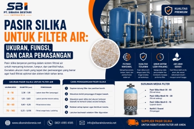 pasir silika untuk filter air