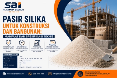 pasir silika untuk kontruksi