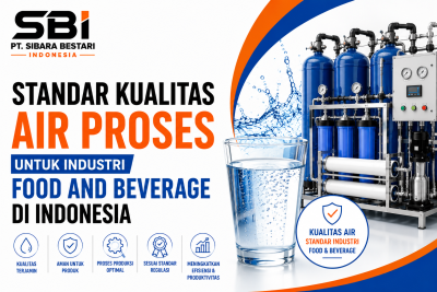standar kualitas air proses untuk industri food and beverage