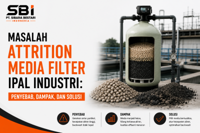 attrition media filter IPAL