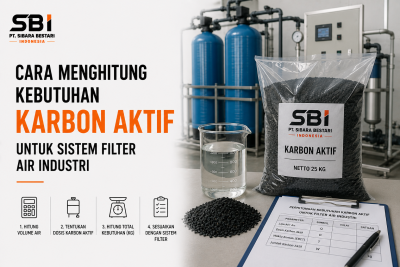 cara menghitung kebutuhan karbon aktif