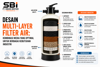desain multi layer filter air