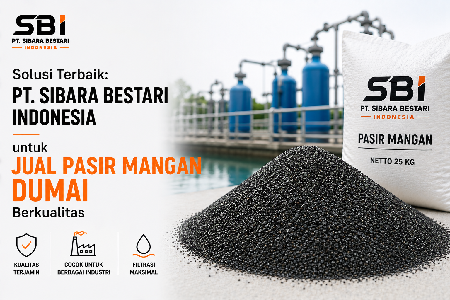 jual pasir mangan dumai