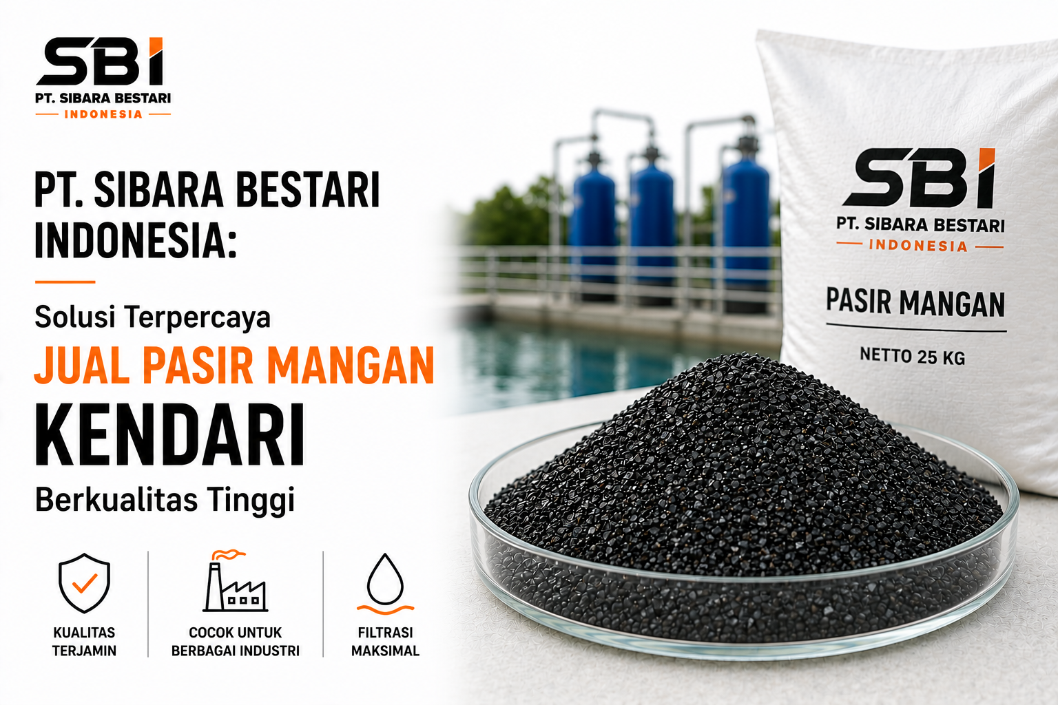 jual pasir mangan kendari