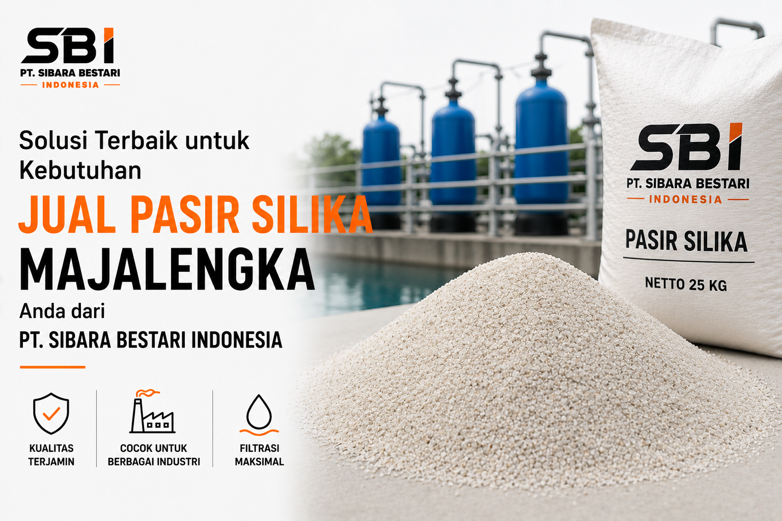 jual pasir silika majalengka