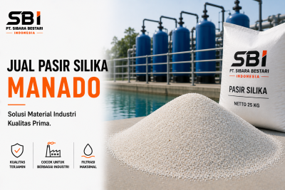 jual pasir silika manado