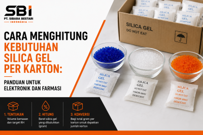 kebutuhan silica gel per karton
