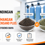 perbandingan harga pasir mangan vs greensand plus